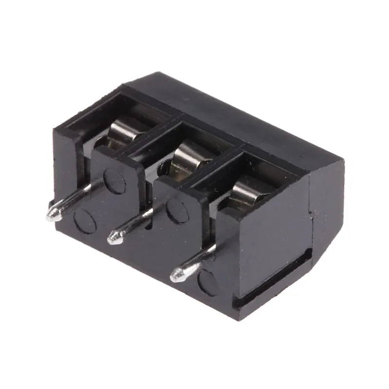 RS PRO CTB5202 Series PCB Terminal Block, 3-Contact, 5 mm Pitch, 1 Row, Polyamide Housing, 16A Current, 250V CTB5202