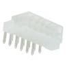 Molex Mini-Fit Jr Series Right Angle Through Hole PCB Header, 12 Contacts, 4.2 mm Pitch, 2 Rows, Shrouded, 6A 39-29-1128