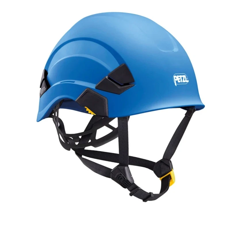 Petzl VERTEX Blue Safety Helmet with Chin Strap, Adjustable, ABS Material, EN 12492, EN 397, EN 50365 Certified A010AA05