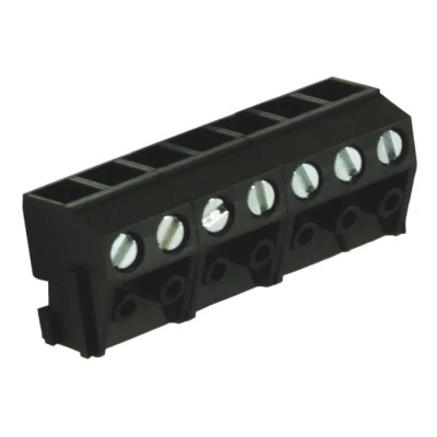 RS PRO 7-Contact 5 mm Pitch 1 Row PCB Terminal Block Vertical Screw Connection 250V CTB1302