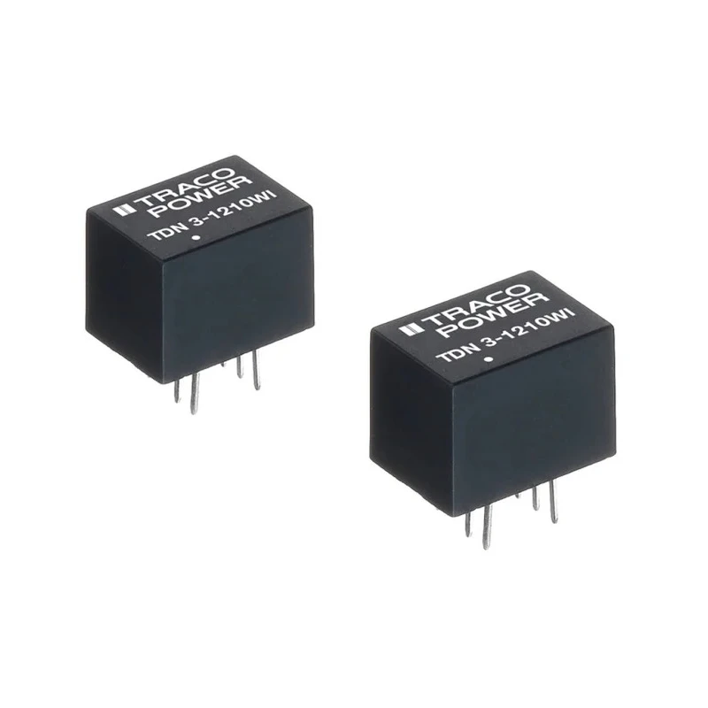 TRACOPOWER DC/DC Converter, 5V DC Output, 600 mA Current, 75V Maximum Input, 3W Power, DIP Package, PCB Mount TDN 3-4811WI