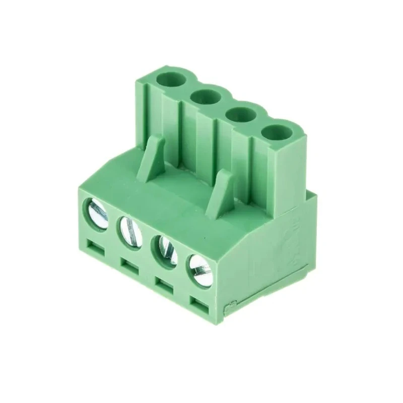 RS PRO Series Pluggable Terminal Block, 4-Contact, 5.08 mm Pitch, 1 Row, Female Connector, 15A, 300V, Polyamide CTB9209