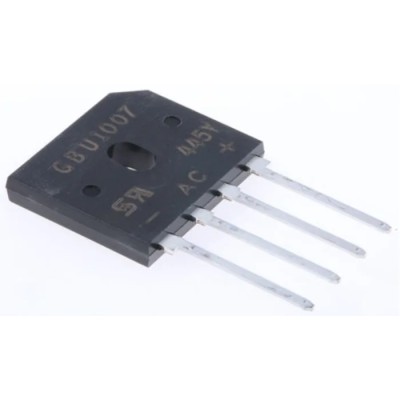 Taiwan Semiconductor Bridge Rectifier 100 V 175 A 4-Pin Single GBU602
