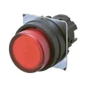 Omron Red Momentary Push Button Head Plastic 22 mm Cutout IP66 IP69K IP67 A22NZ