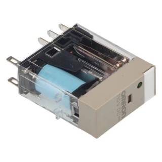 Omron Non-Latching Power Relay, DPDT Contact, 110V DC Coil Voltage, 5A Switching Current, Plug-In G2R-2-SN 110VDC (S)