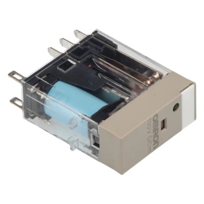 Omron Non-Latching Power Relay, DPDT Contact, 110V DC Coil Voltage, 5A Switching Current, Plug-In G2R-2-SN 110VDC (S)