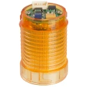 Moflash Amber LED Beacon Unit 24V DC, Steady Light Effect, IP54 Protection LED-MINI-02-01
