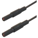 Hirschmann Test & Measurement Connector Test Lead 16A 1000 V AC/DC Black 500 mm Lead Length 934172100
