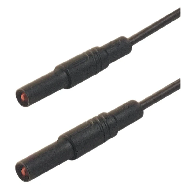 Hirschmann Test & Measurement Connector Test Lead 16A 1000 V AC/DC Black 500 mm Lead Length 934172100
