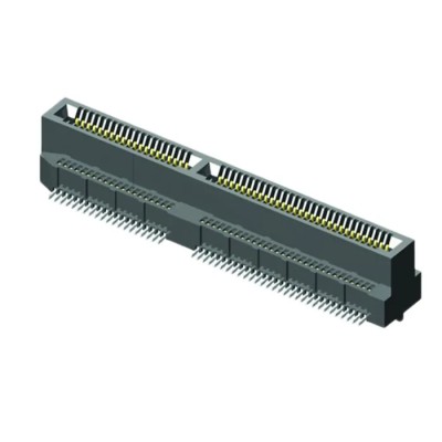 Samtec MEC8-DV Series Vertical Edge Connector Female Surface Mount 140 Contacts 0.8mm Pitch 2 Row Solder MEC8-DV