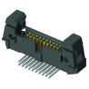 Samtec EHF Series Right Angle Through Hole Shrouded PCB Header, 50 Contacts, 1.27 mm Pitch, 2 Row EHF-125-01-L-D-RA