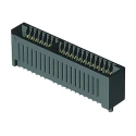 Samtec MECF Series Straight Edge Connector Female Surface Mount 10-Contacts 1.27 mm Pitch 2 Row Solder MECF-05-01-L-DV