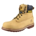 CAT Holton Honey Steel Toe Capped Men's Safety Boots Size 7 UK, EU 41, Steel Toe, Heat Resistant, EN ISO 20345:2011 P708215