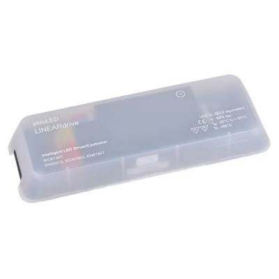 eldoLED 2 Output Constant Voltage LED Driver 12V, 24V, 200W, 8A with 0 to 10 V Dimming Operation LIN211D1-LG