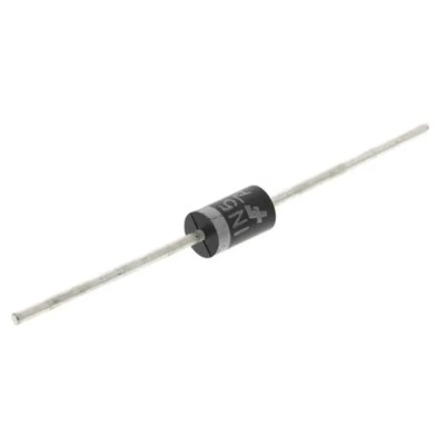 Taiwan Semiconductor 1-Element Uni-Directional TVS Diode 1.5 kW Peak Pulse Power 2-Pin DO-201 1V5KE400A