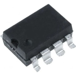 onsemi DC Input Optocoupler, Surface Mount, 8-Pin DIP, Maximum Forward Voltage 1.8V, Maximum Input Current 200mA 6N136SDM