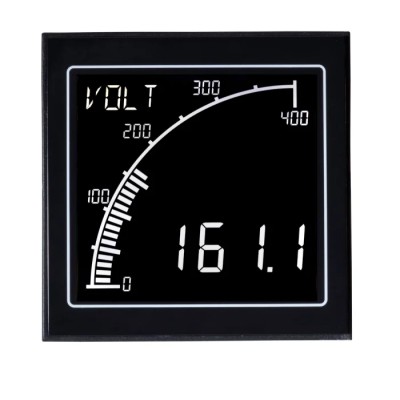 Trumeter APM Series Digital Voltmeter DC LCD Display 4-Digits 0.1% Accuracy 68mm Cutout APM-SHUNT-ANO