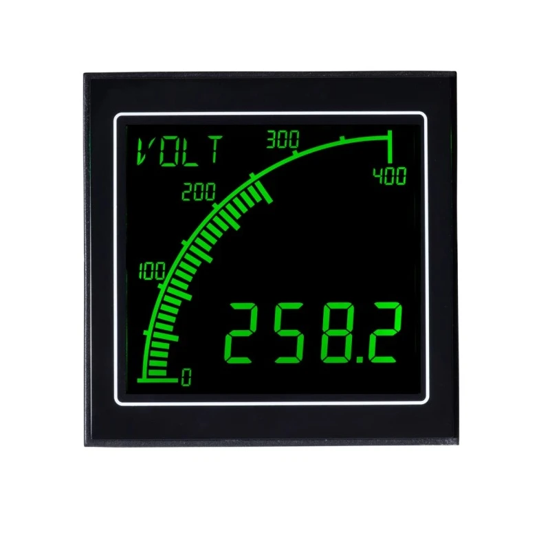 Trumeter APM Series Digital Voltmeter DC LCD Display 4-Digits 0.1% Accuracy 68mm Cutout APM-SHUNT-ANO
