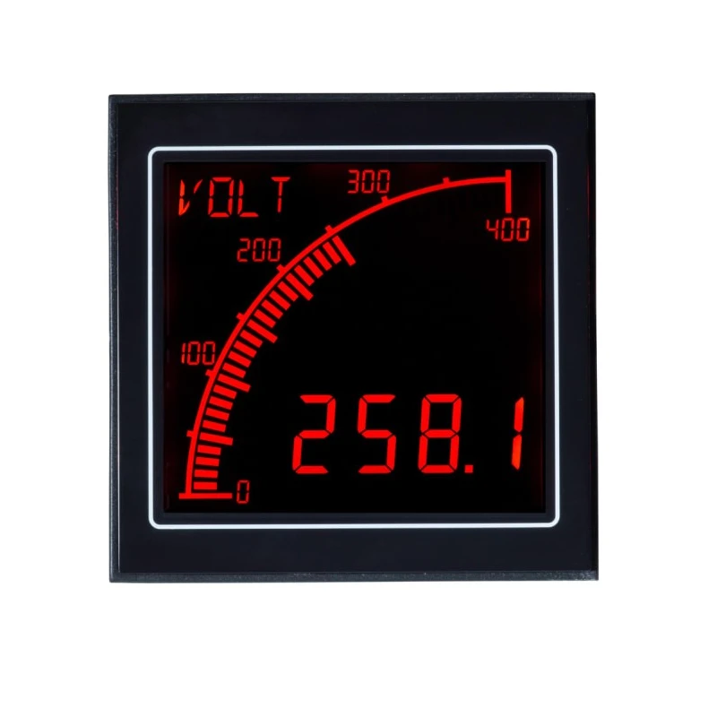 Trumeter APM Series Digital Voltmeter DC LCD Display 4-Digits 0.1% Accuracy 68mm Cutout APM-SHUNT-ANO