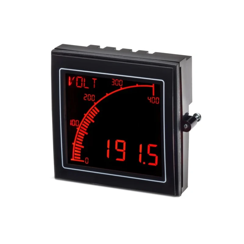 Trumeter APM Series Digital Voltmeter DC LCD Display 4-Digits 0.1% Accuracy 68mm Cutout APM-SHUNT-ANO