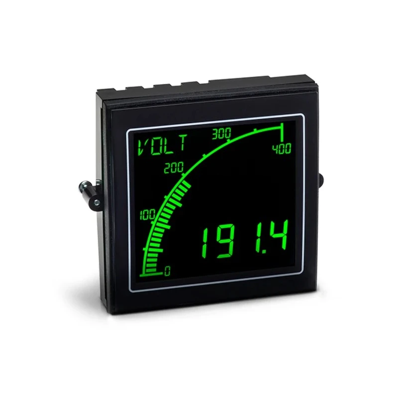 Trumeter APM Series Digital Voltmeter DC LCD Display 4-Digits 0.1% Accuracy 68mm Cutout APM-SHUNT-ANO