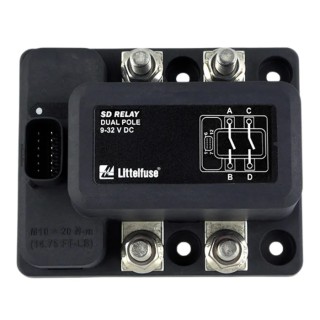 Littelfuse SD Series Flange Latching Relay 1 NO/1 NC Screw Terminal -50°C to 125°C 880107