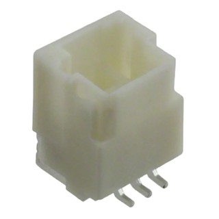 JST NSH Series Straight Surface PCB Header 3 Contacts 1 mm Pitch 1 Row Shrouded BM03B-NSHSS-TBT(LF)(SN)