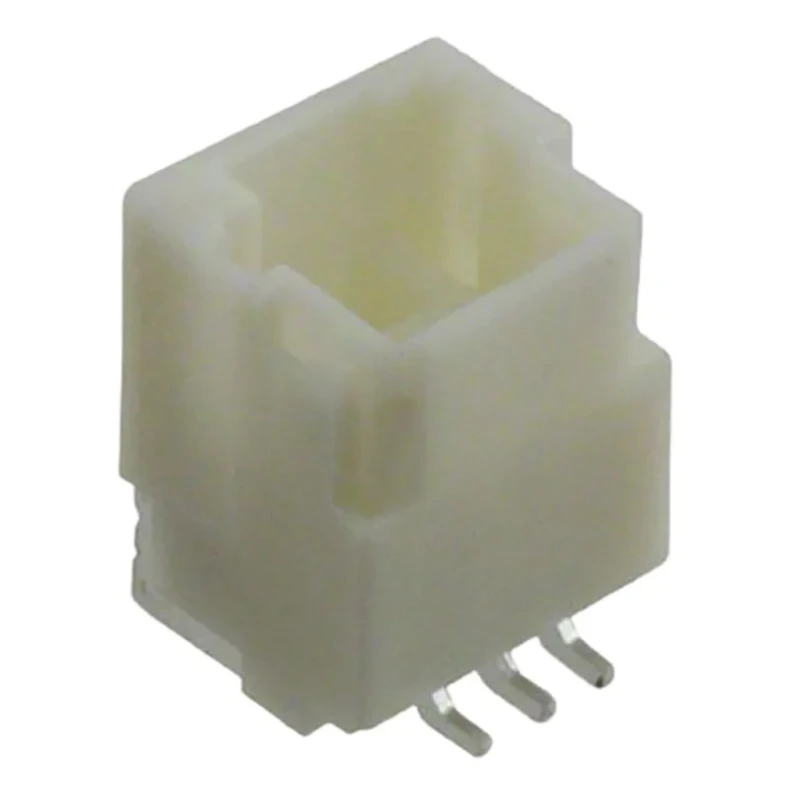 JST NSH Series Straight Surface PCB Header 3 Contacts 1 mm Pitch 1 Row Shrouded BM03B-NSHSS-TBT(LF)(SN)