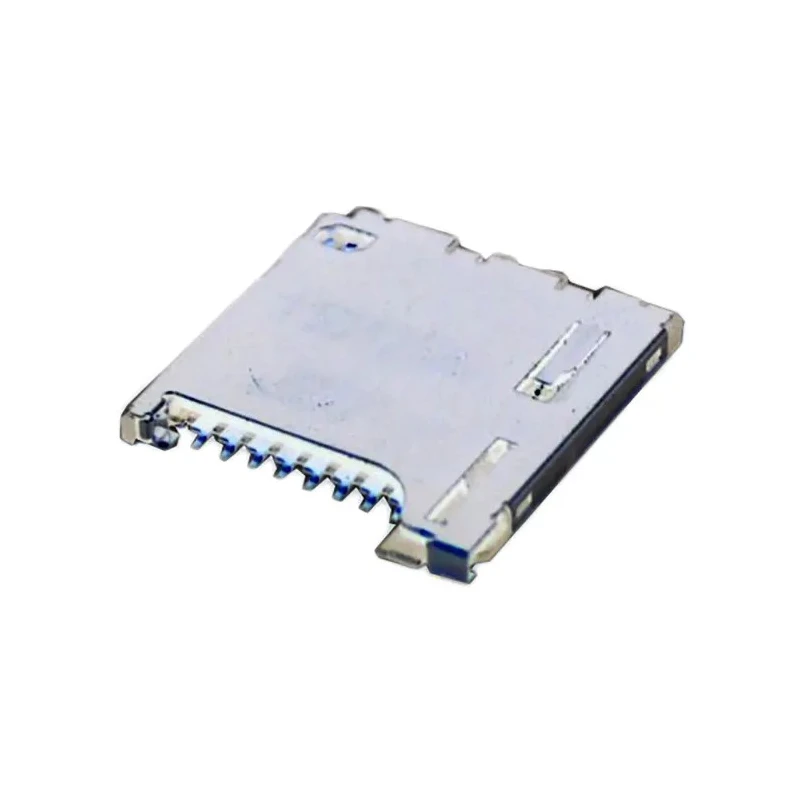 JST MicroSD Memory Card Connector 8 Contacts Push-Push Snap-In Surface Mount Stainless Steel SDHL-8BNS-K-363-A0-ETB(HF)