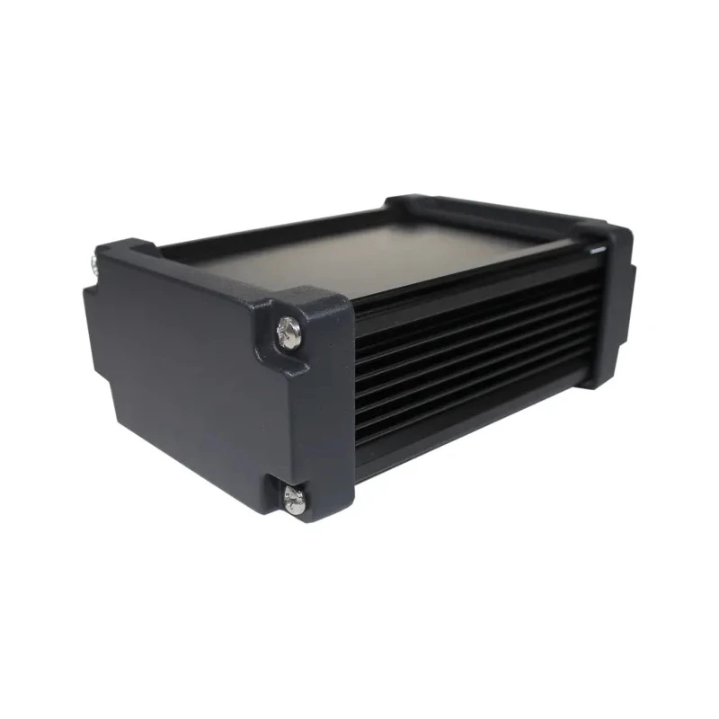 Takachi Electric Industrial AWN Black Aluminium Heat Sink Case 56.3 mm Height, 150 mm Length, 106.3 mm Width AWN11-6-15EBB