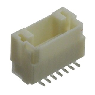 JST NSH Series Straight Surface PCB Header 7 Contact 1 mm Pitch 1 Row Shrouded BM07B-NSHSS-TBT(LF)(SN)