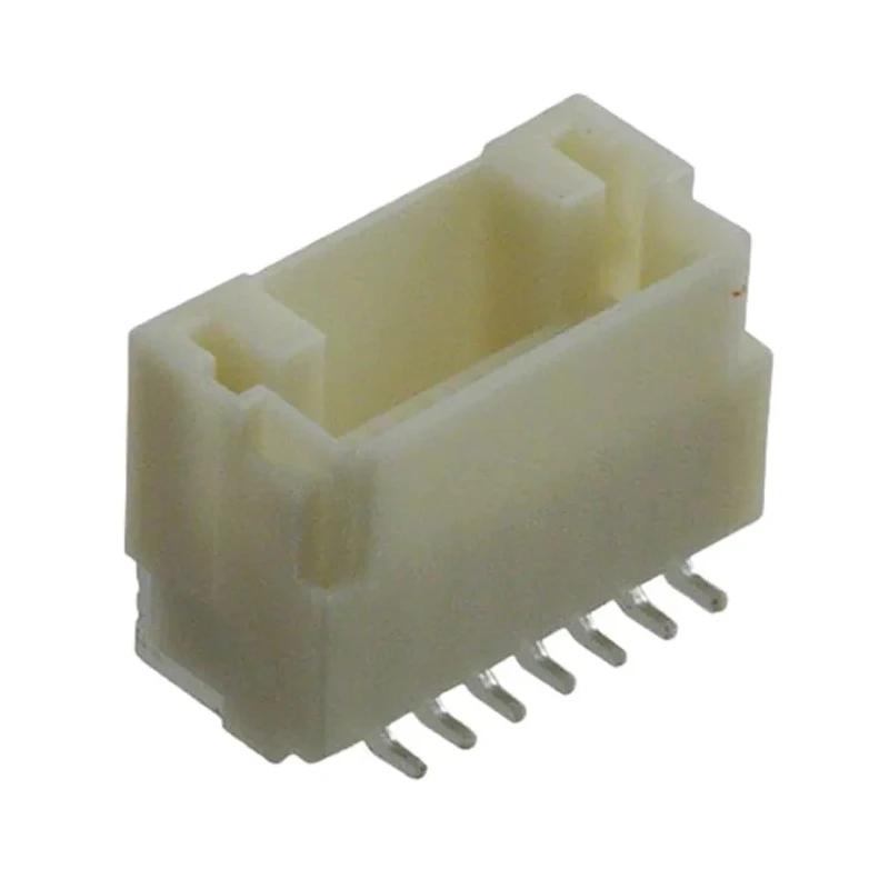 JST NSH Series Straight Surface PCB Header 7 Contact 1 mm Pitch 1 Row Shrouded BM07B-NSHSS-TBT(LF)(SN)