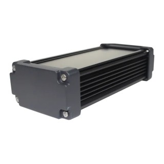 Takachi Electric Industrial Black Aluminium Heat Sink Case 45.8 mm Height, 175 mm Length, 80.8 mm Width AWN8-5-18EBB