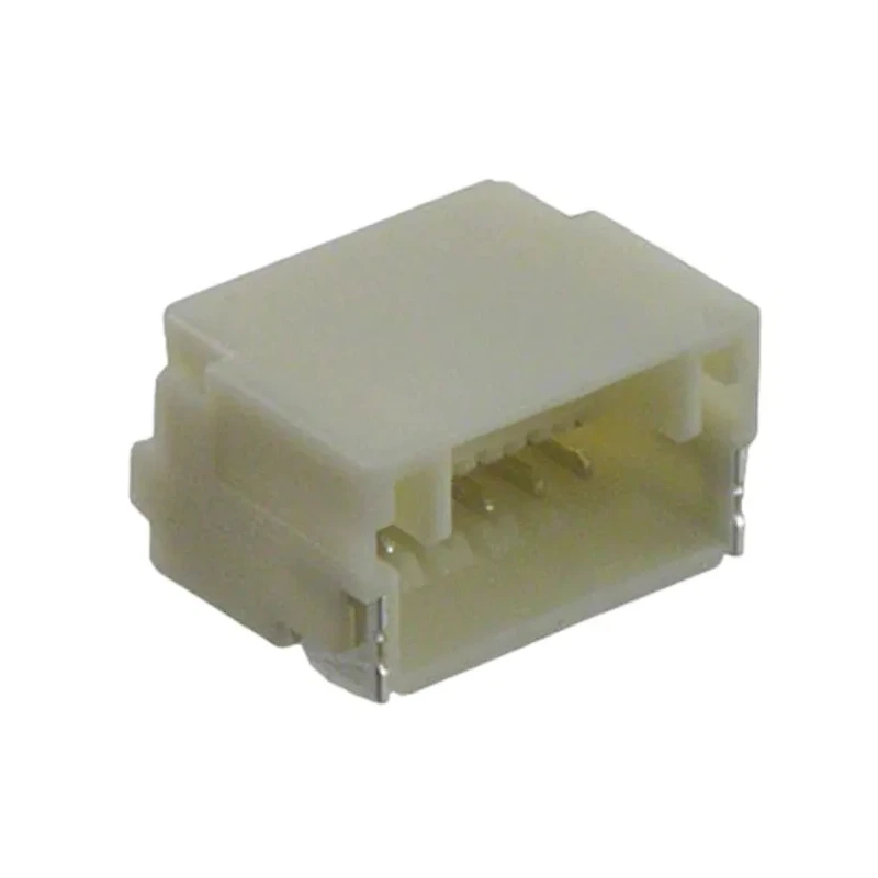 JST NSH Series Right Angle Surface PCB Header 6 Contact 1 mm Pitch 1 Row Shrouded SM06B-NSHSS-TB(LF)(SN)