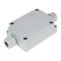 Takachi Electric Industrial Grey Plastic Junction Box IP65 6 Terminals 70x50x24 mm TMC-6PG