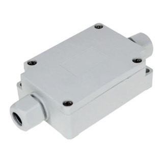 Takachi Electric Industrial Grey Plastic Junction Box IP65 6 Terminals 70x50x24 mm TMC-6PG
