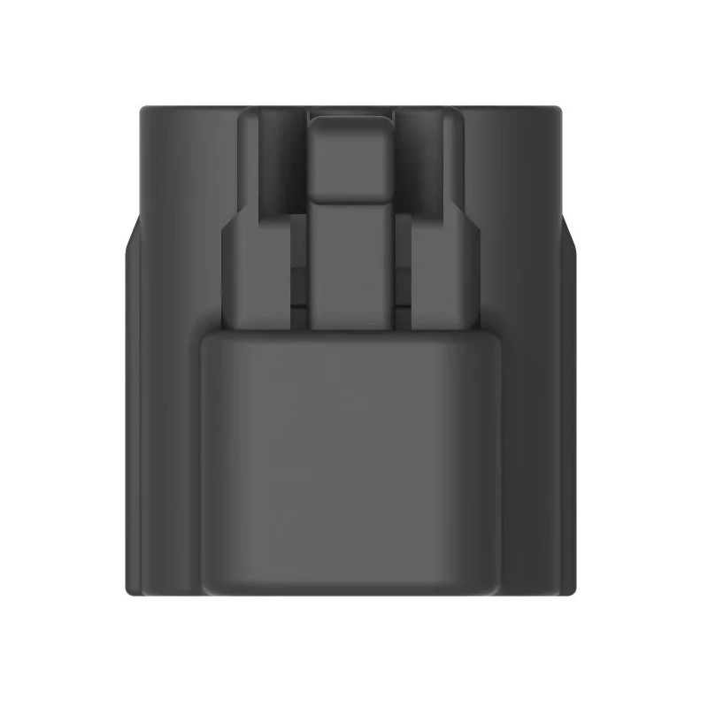 TE Connectivity Econoseal J 070 Mk II Automotive Connector Male 6 Way Plug-In Black Cable Housing 2822346-1