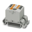 Phoenix Contact Distribution Block 24A, 690V, Grey, Push-in Connection 3273198