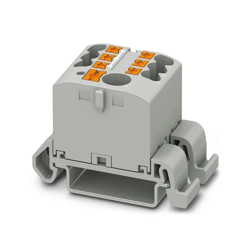 Phoenix Contact Distribution Block 24A, 690V, Grey, Push-in Connection 3273198
