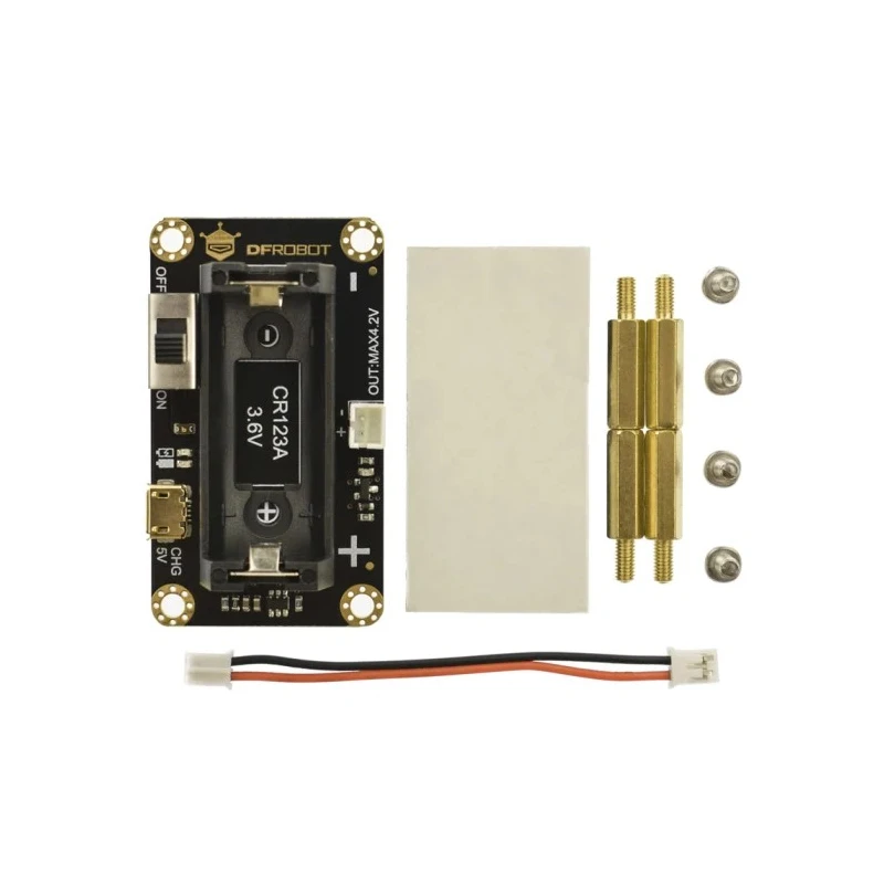 DFRobot BBC Micro:bit Add-on CR123A Li-ion Battery Holder With USB Charging Protection FIT0611