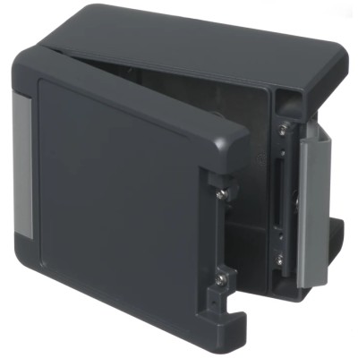 Bopla Bocube Alu Series Graphite Grey Grey Lid Aluminium Enclosure IP66 IP68 IP69 IK07 IK08 90 mm x 159 mm x 128 mm 00123234