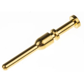 Phoenix Contact Male Crimp Circular Connector Contact, Contact Size 2 mm, Nickel Plated Copper Zinc Alloy 1621579