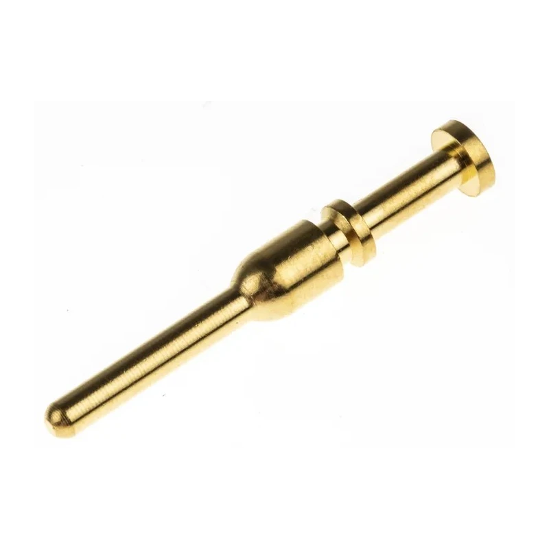 Phoenix Contact Male Crimp Circular Connector Contact, Contact Size 2 mm, Nickel Plated Copper Zinc Alloy 1621579