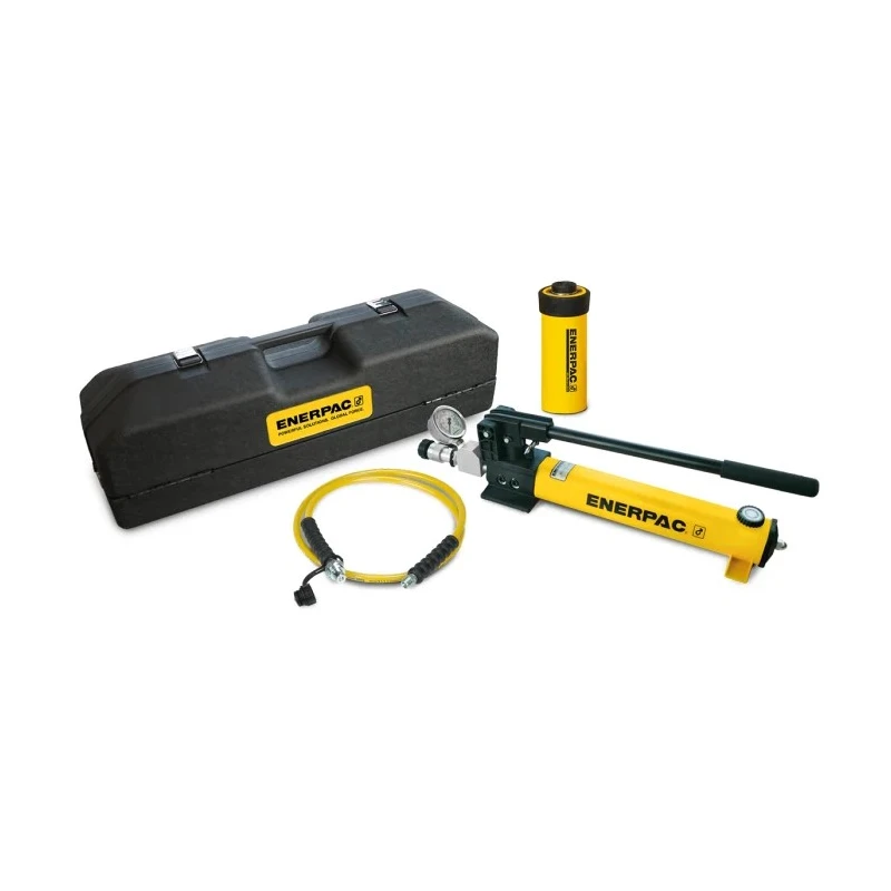 Enerpac Portable Low Height Hydraulic Cylinder Single Acting 20t Capacity 700 bar Maximum Operating Pressure SCL201PGH