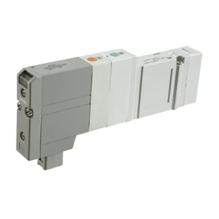 SMC Pneumatic Solenoid Valve 5/2 Port Single Solenoid 24V DC Die Cast Aluminium SV1000 