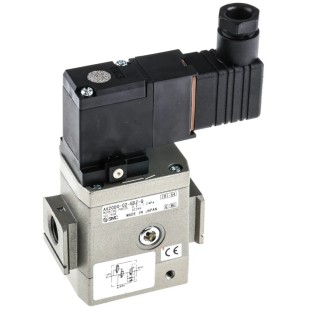 SMC Pneumatic Soft Start Valve R 1/4 Female Threaded 1 MPa AV2000-02-5DZ-Q