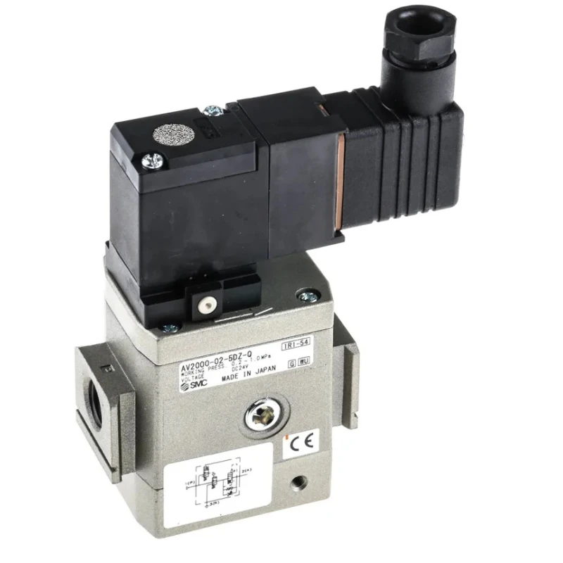SMC Pneumatic Soft Start Valve R 1/4 Female Threaded 1 MPa AV2000-02-5DZ-Q