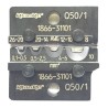 Klauke Crimp Die Set, 4 Ports, Uninsulated, Black, Compatible with Copper Solderless Terminals DIN 46234, Pin Q50/1