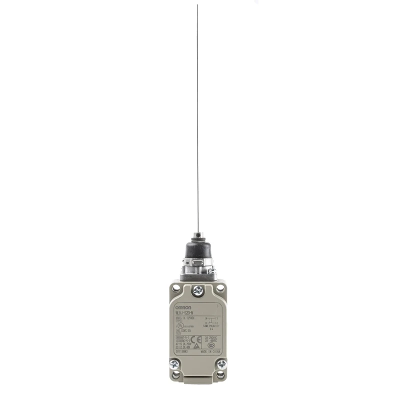 Omron WL Series Coil Spring Limit Switch SPST IP67 Aluminium Housing 500V AC 10A 