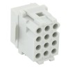 Souriau Sunbank by Eaton Connector Housing 12 Way 4 Row Straight Panel Mount Polyamide 5.08 mm Pitch SMS12R3